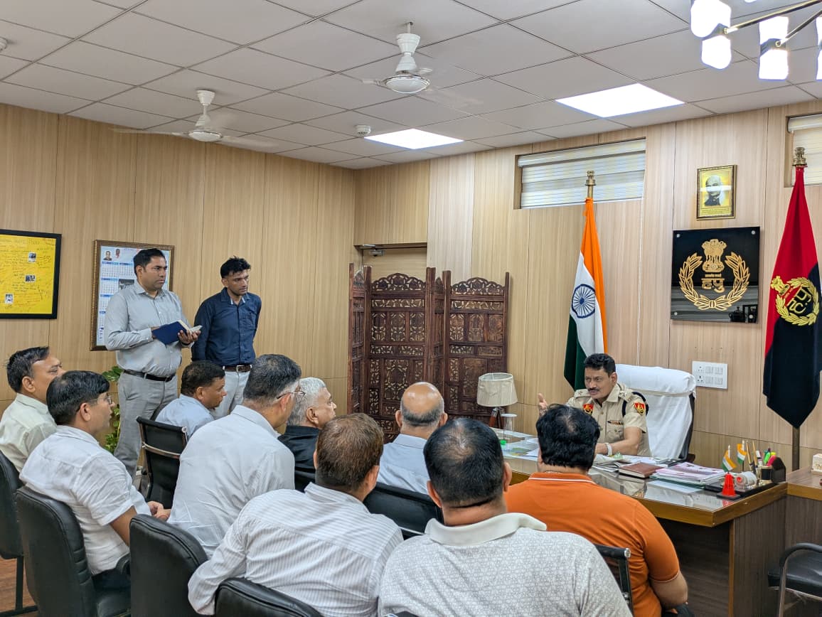 Coordination meeting held with the All Faridabad Transport Association