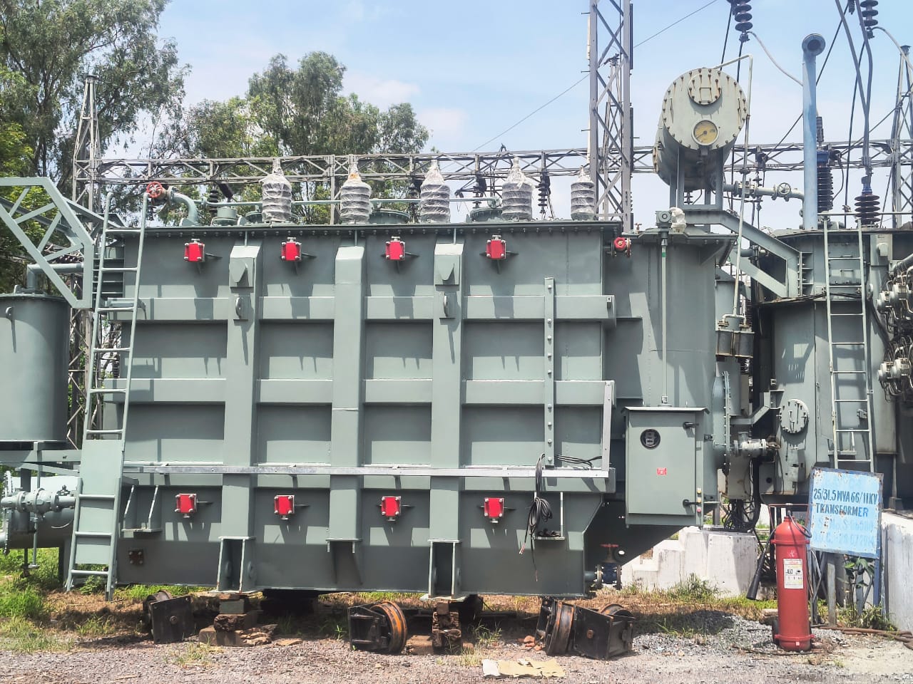 Angry with the poor condition of electricity