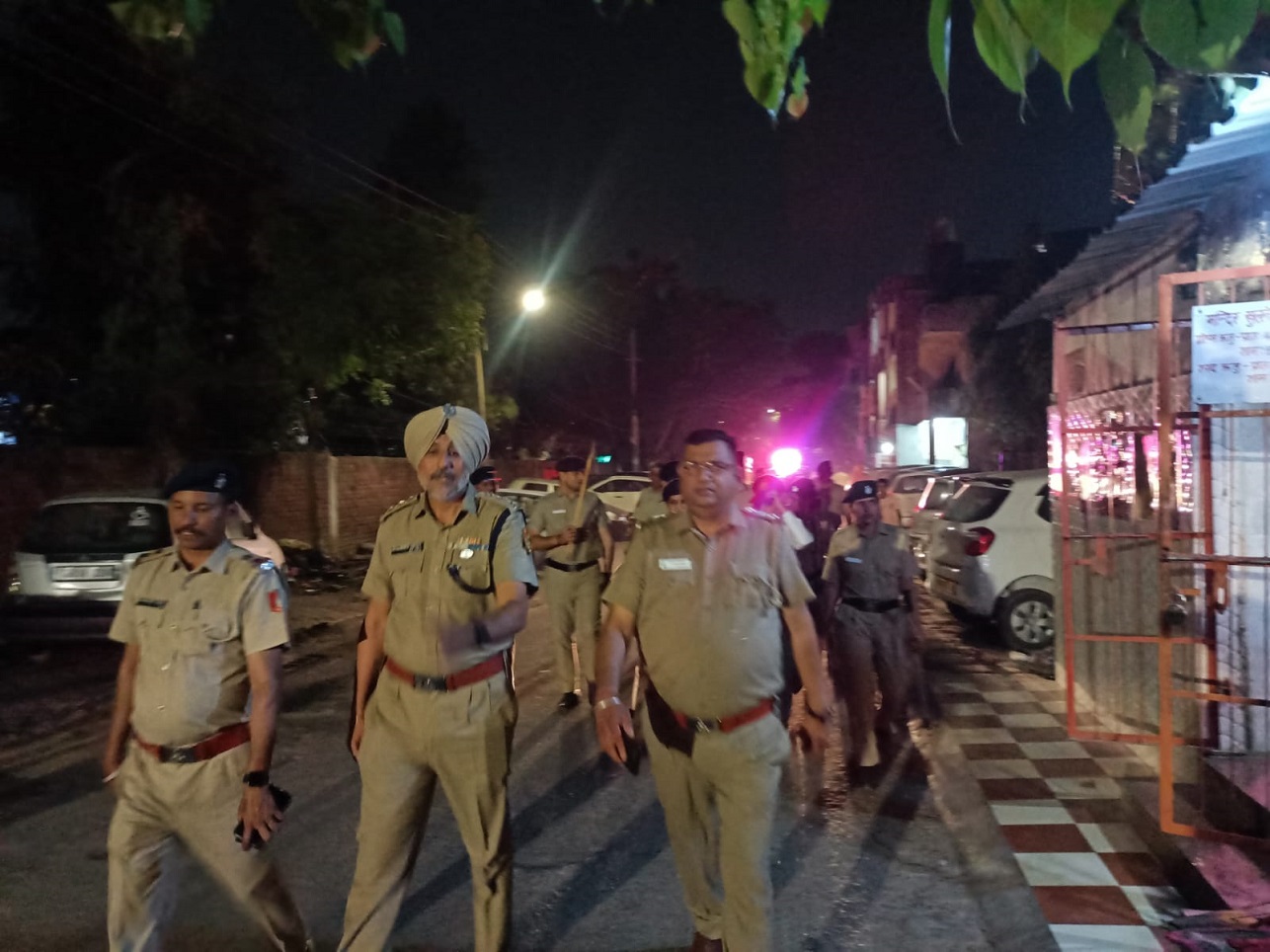 Police Conducted Special Checking Campaign