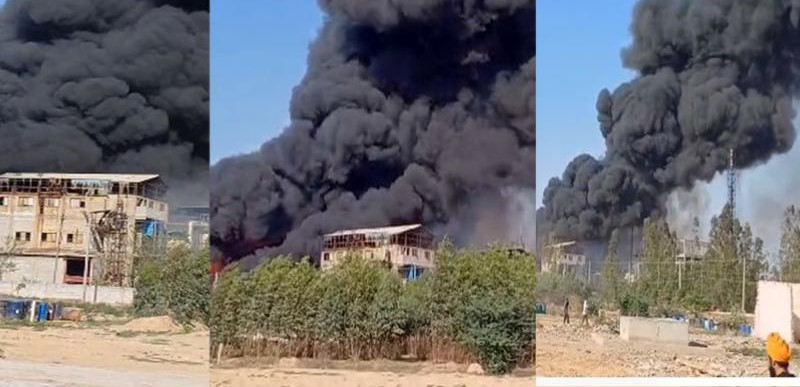 Mohali Dera Bassi Chemical Factory Fire News Update Today