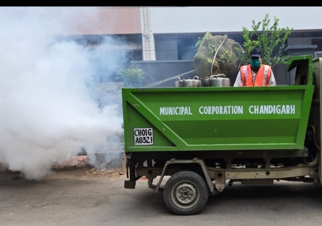 MC Chandigarh intensifies fogging drive ahead of monsoon