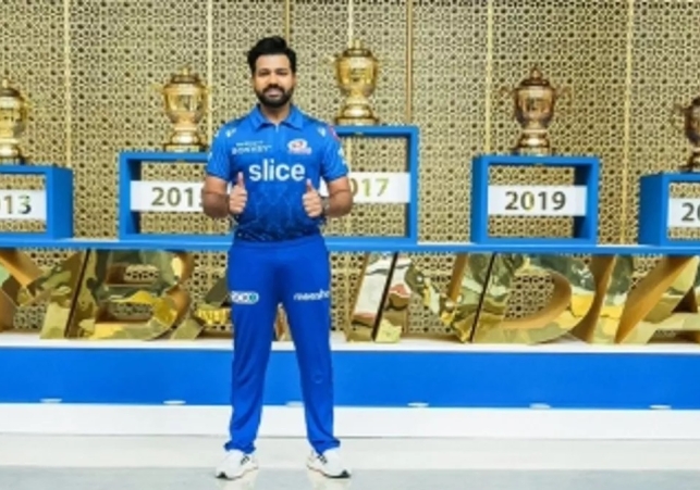 Rohit Sharma with Mumbai Indians