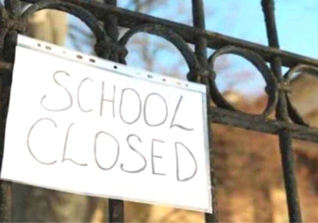 School Closed Due to Rainfall