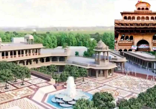 Shri Banke Bihari Temple Corridor