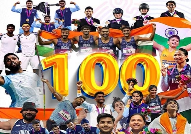 In Asian Games India Won 100 Gold Medal Create History 