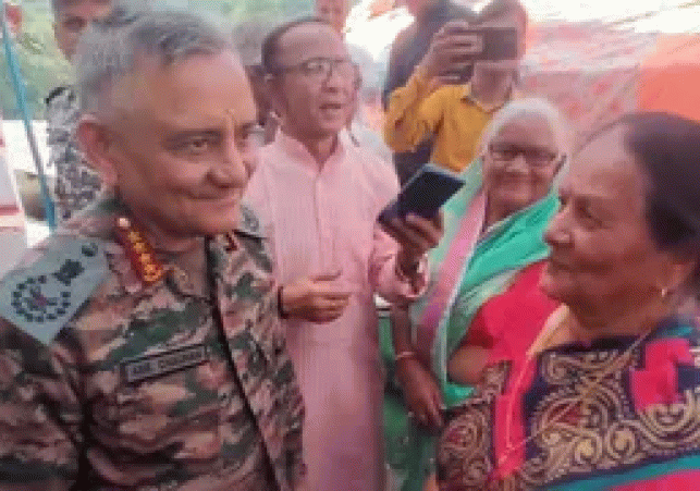 CDS Anil Chauhan became emotional after reaching