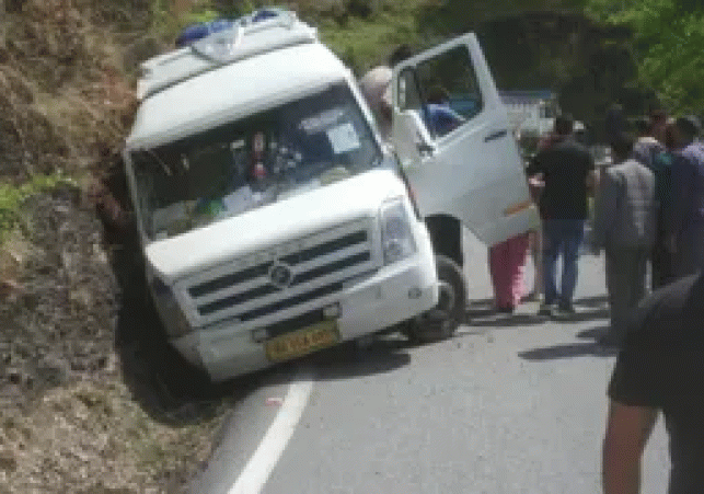 Major accident averted in Tehri: Drivers presence of mind