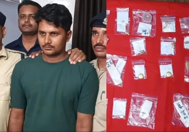 A cunning thief arrested in Bilaspur for stealing goods under