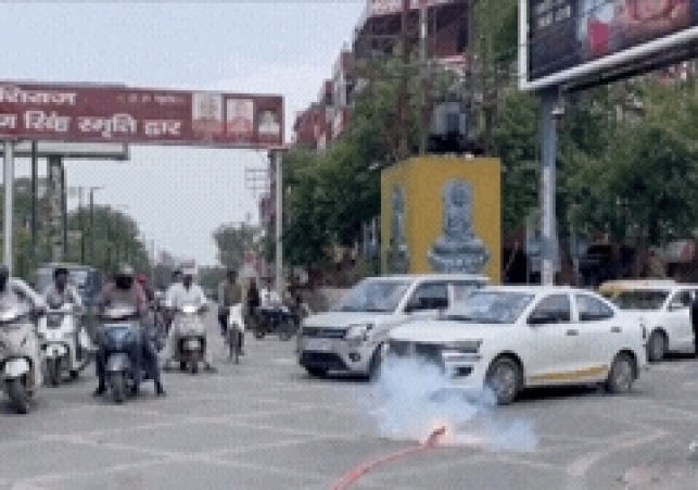 Celebrations in Varanasi: Sweets distributed at Ganga Ghats