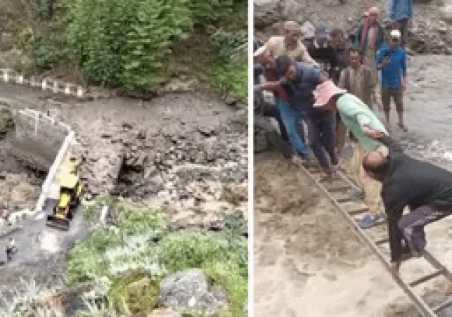 हिमाचल में मौसम का कहर, पांगी में तीन जगह बादल फटे; फ्लैश फ्लड से भारी तबाही