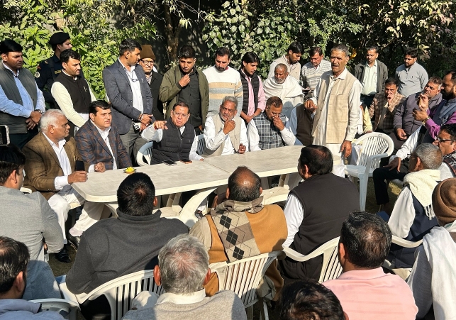 Protest by the Village Protection Struggle Committee