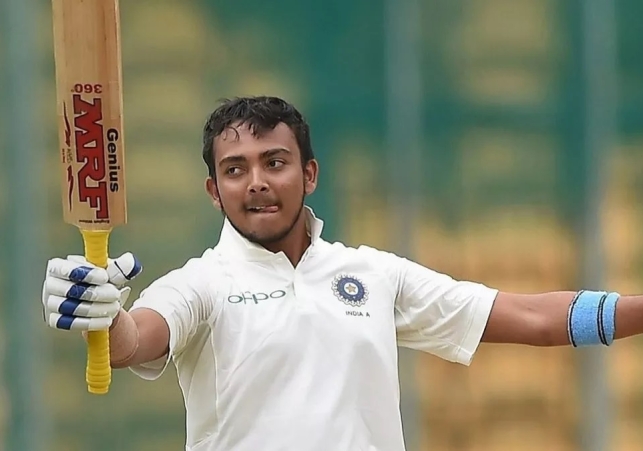 Prithvi Shaw Statement