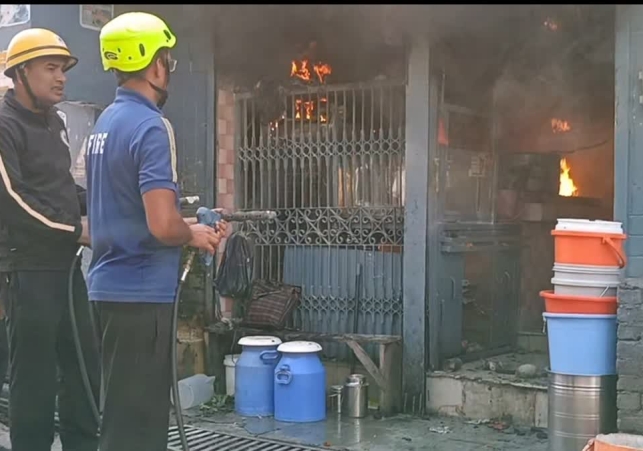 Almora GopalL Dairy Fire