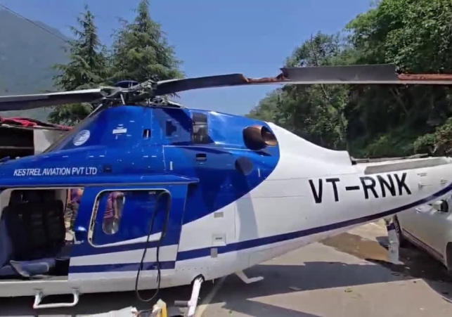 Kedarnath Sirsi Helicopter Crash Landing