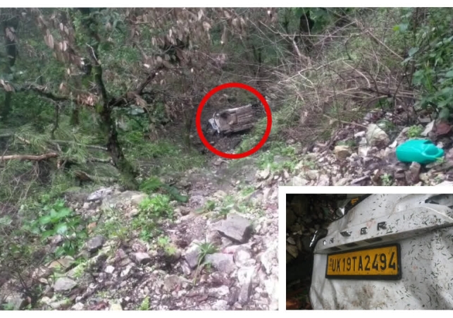 Major accident in Bhatraunjkhan of Almora