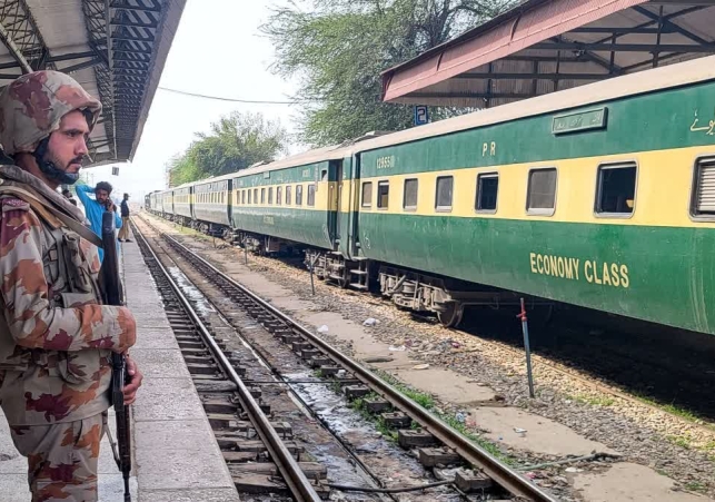 Jaffar Express Derailed In Pakistan