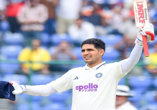 Shubman Gill 10th Test Century