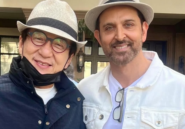 Hrithik Roshan And Jackie Chan
