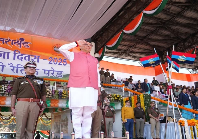 Grand Silver Tradition Parade in Dehradun