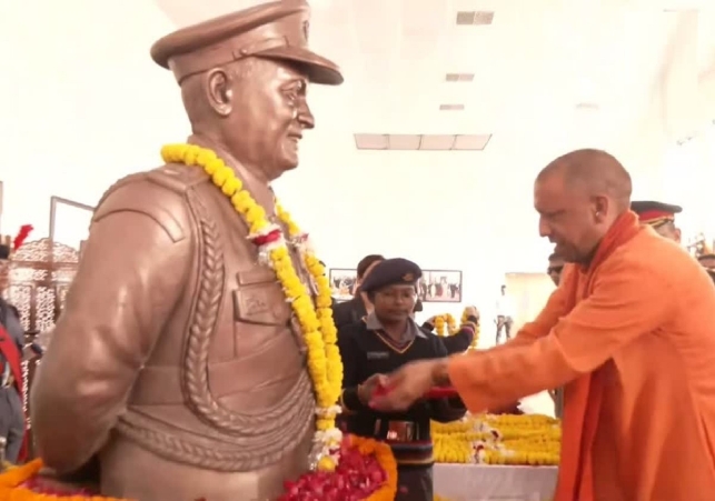 CDS Bipin Rawat Statue Unveiled