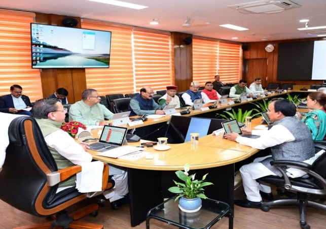 Dhami Cabinet Meeting