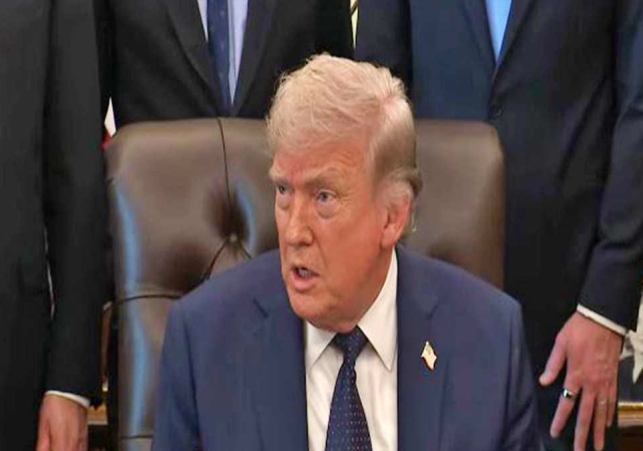 US President Donald Trump