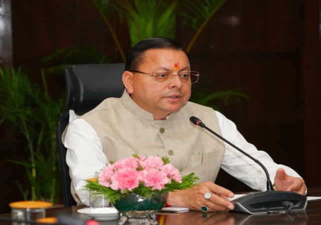 CM Pushkar Singh Dhami