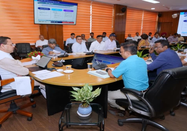 CM Dhami Review Meeting