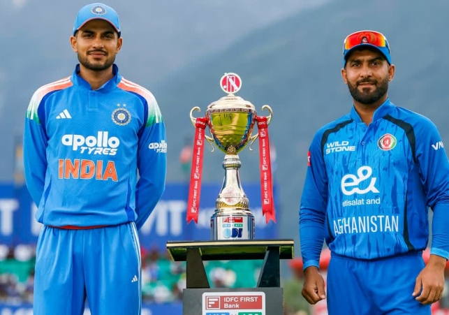 India VS Afghanistan 3rd Odi Live