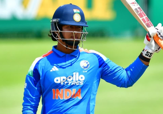 Sooryavanshi in Team India jersey