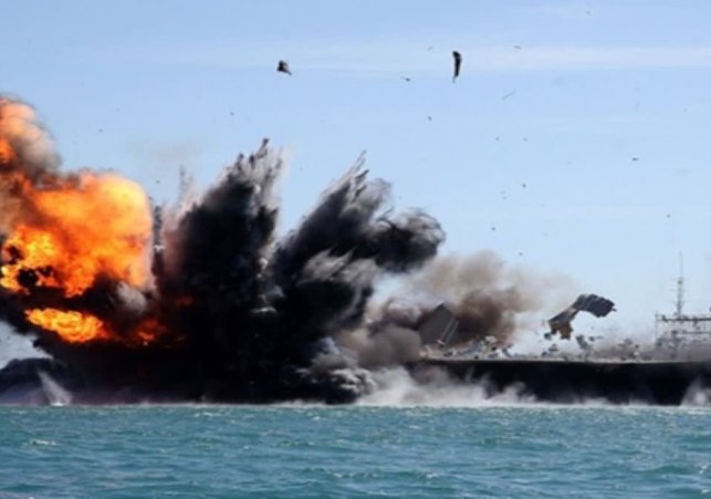 US Strikes Iran After Hormuz Attack