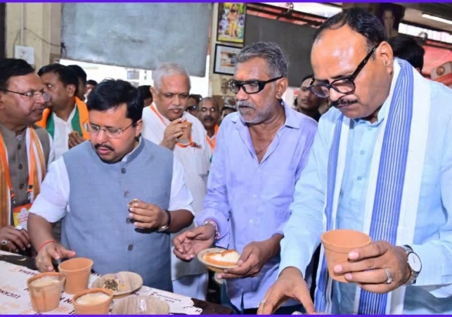 Nitin Nabin In Lucknow