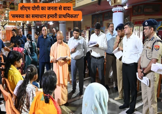 CM Yogi Janata Darshan In Gorakhpur