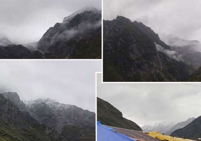 Snowfall in Uttarakhand