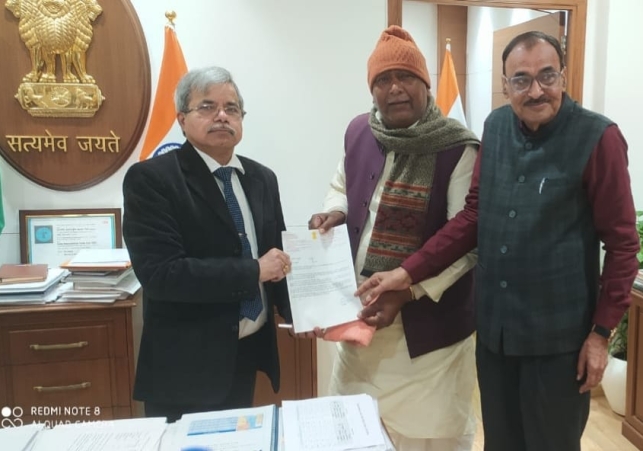 Meeting was held with the Chairman of the Railway Board