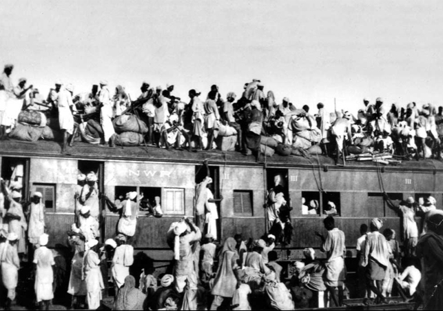 1947 Partition of India and Pakistan