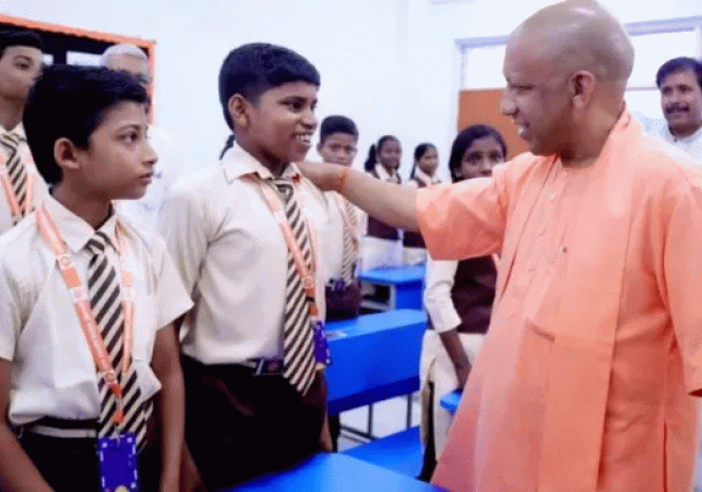CM Yogi Audit Lucknow Schools