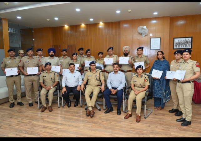 The DGP Honored Police Personnel