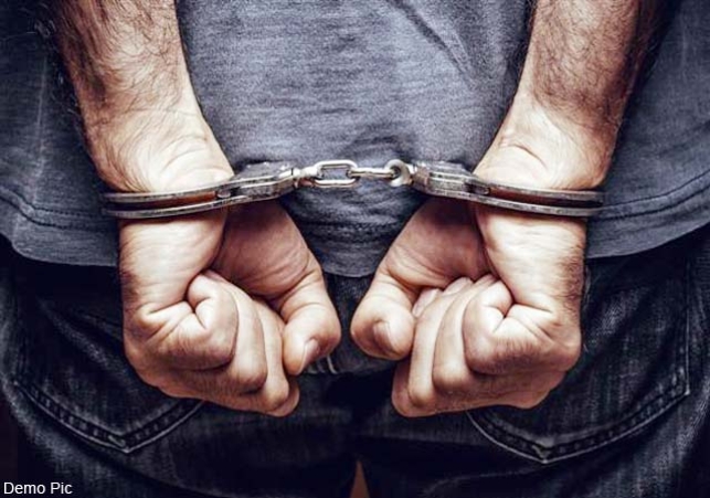 Police arrested the accused in two separate cases