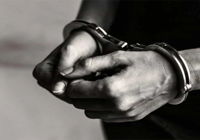 Police arrested the accused for possessing a country-made pistol