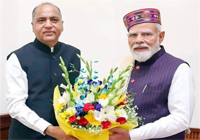 Jairam Thakur meets PM Modi