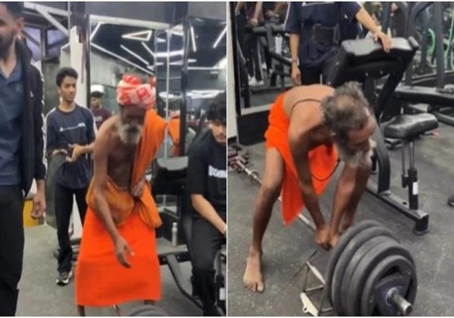 Viral video: Saffron robes