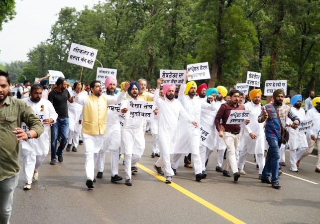 Peace March Taken Out