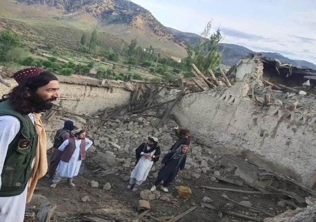 भूकंप से दहला अफगानिस्तान