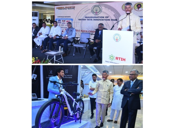 Chandrababu inaugurated Ratan Tata Innovation Hub