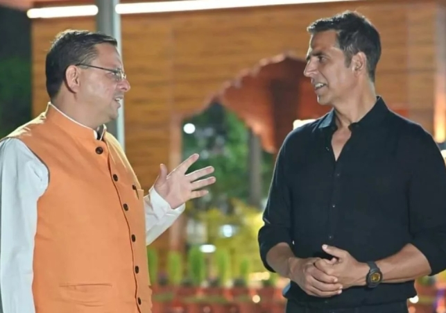 Akshay Kumar met CM Dhami