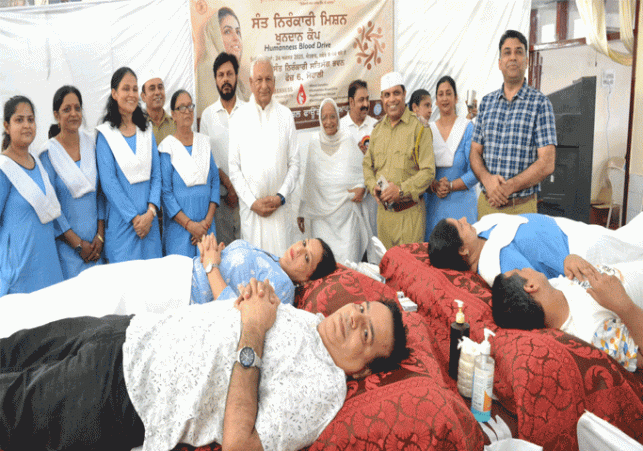 Spreading love, service and brotherhood, a massive blood donation campaign