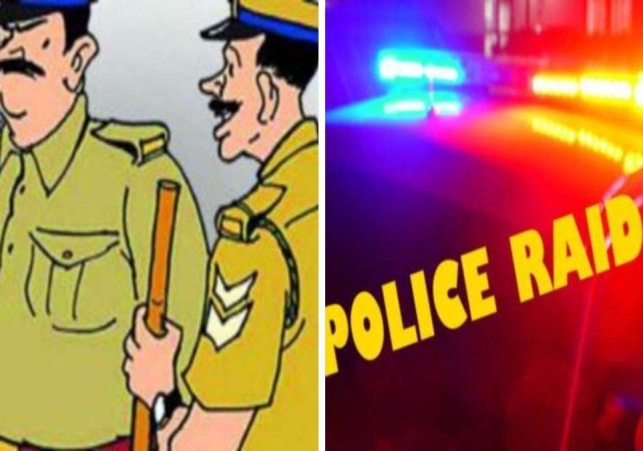 Police Raid Meerut Hotel