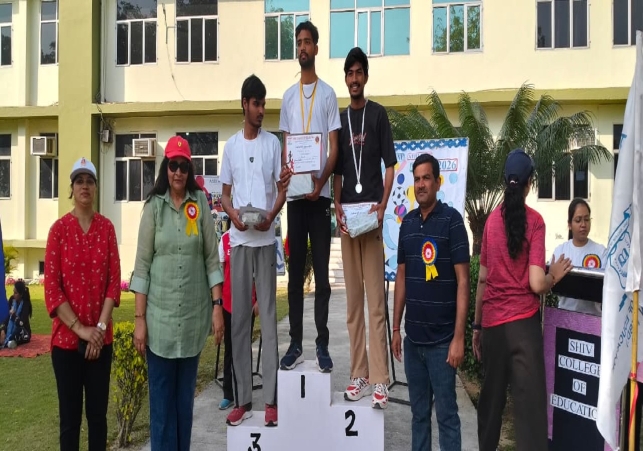 Shiv College of Education Organised an Athletic Meet