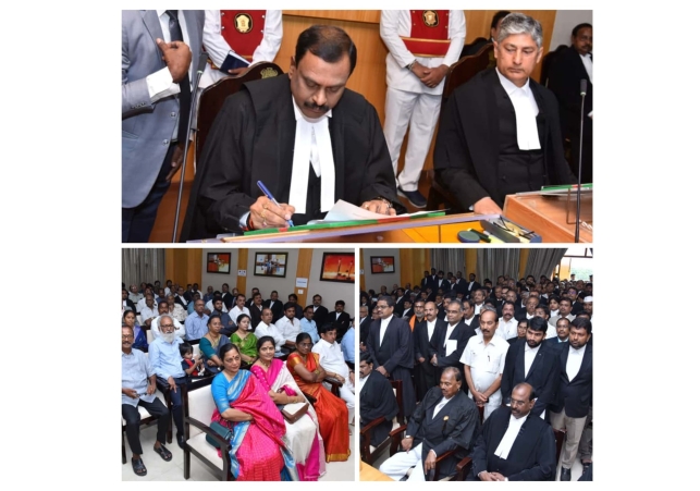 Justice Manabendra Nath Roy sworn in as State High Court Judge